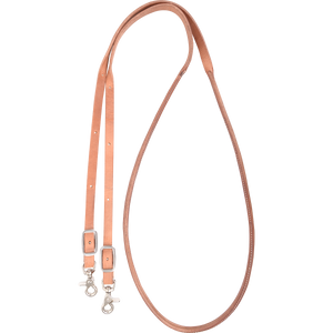 Martin Saddlery Harness Round Sewn Roping Rein Martin Saddlery Harness Round Sewn Roping Rein