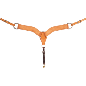 Martin Saddlery 2.75" Natural Roughout Breast Collar Martin Saddlery 2.75" Natural Roughout Breast Collar