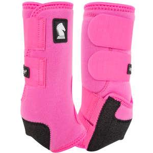 Classic Equine Legacy2 Hot Pink Front Support Boots