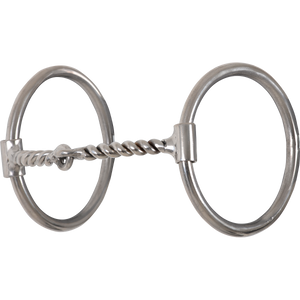 Classic Equine Stainless Steel Tool Box O-Ring Bit with Twisted Wire Classic Equine Stainless Steel Tool Box O-Ring Bit with Twisted Wire