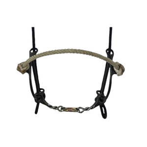Dutton Bits Twisted Dogbone Draw Gag with Rope Nose