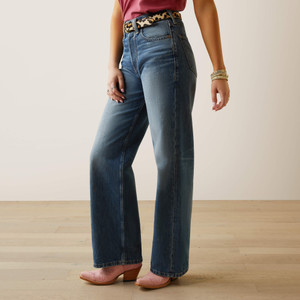 Ariat Women's Moana Ultra High Rise Tomboy Wide Jean Ariat Women's Moana Ultra High Rise Tomboy Wide Jean