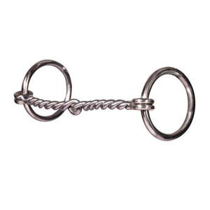 Professional's Choice Equisential Pony Loose Ring Twisted Wire Bit