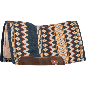 Classic Equine ESP Navy Ice 1" Blanket Top Contoured Saddle Pad, 34x38 Classic Equine ESP Navy Ice 1" Blanket Top Contoured Saddle Pad, 34x38