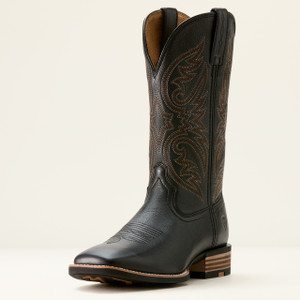 Ariat Men's Black Carbon Ricochet Cowboy Boot Ariat Men's Black Carbon Ricochet Cowboy Boot