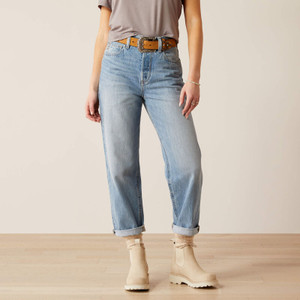 Ariat Women's Concord Ultra High Rise Tomboy Straight Leg Jeans Ariat Women's Concord Ultra High Rise Tomboy Straight Leg Jeans