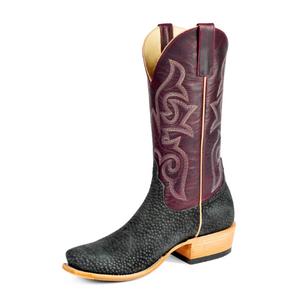Horse Power Men's Grey Carpincho Cutter Toe Boots