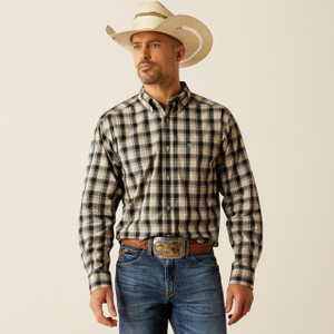 Ariat Men's Black Pro Garrett Long Sleeve Shirt Ariat Men's Black Pro Garrett Long Sleeve Shirt
