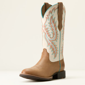 Ariat Women's Sandstorm Round Up W Toe Western Boot Ariat Women's Sandstorm Round Up W Toe Western Boot