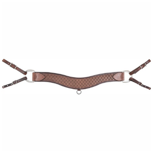 Martin Saddlery Chocolate Quilted 4" Steer Roper Breastcollar Martin Saddlery Chocolate Quilted 4" Steer Roper Breastcollar