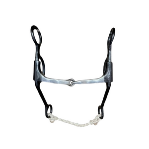 Dutton Bits Square Snaffle Loomis Swept Back Cheek