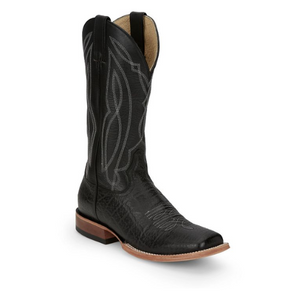 Tony Lama Men's Sealy Black Wide Square Boots Tony Lama Men's Sealy Black Wide Square Boots