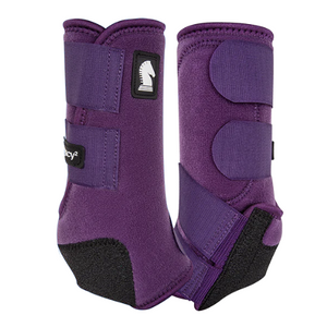 Classic Equine Legacy2 Eggplant Front Support Boots