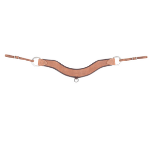 Martin Saddlery Wrapped Harness 3-inch Steer Roper Breastcollar