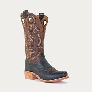 Hyer Men's Riley Black Cutter Toe Boots Hyer Men's Riley Black Cutter Toe Boots
