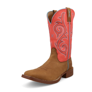 Twisted X® Women's Saddle Salmon 11" Tech X™ Boots Twisted X® Women's Saddle Salmon 11" Tech X™ Boots