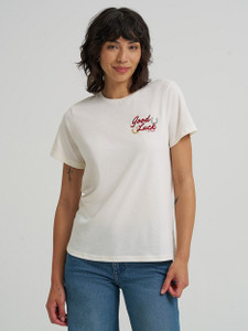 Wrangler Women's Good Luck Western Graphic Tee Wrangler Women's Good Luck Western Graphic Tee