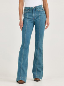 Wrangler Women's Retro® Bailey High Rise Pintuck Trouser Jean Wrangler Women's Retro® Bailey High Rise Pintuck Trouser Jean