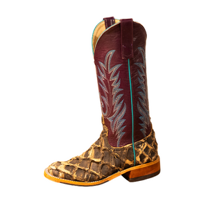 Anderson Bean Women's Brazilian Brown Big Bass Boots