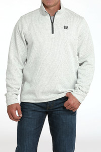 Cinch Men's Gray 1/4 Zip Pullover Cinch Men's Gray 1/4 Zip Pullover