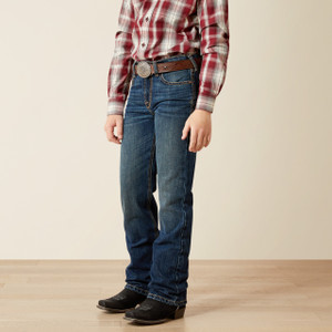 Ariat Boy's Cyclone B4 Relaxed Baron Boot Cut Jean Ariat Boy's Cyclone B4 Relaxed Baron Boot Cut Jean