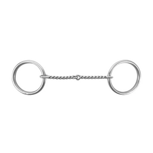 Classic Equine Twisted Wire O-Ring Snaffle