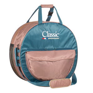 Classic Equine Ocean Blue Wheat Deluxe Rope Bag
