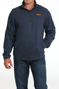 Cinch Men's Navy Half Zip Pullover Cinch Men's Navy Half Zip Pullover