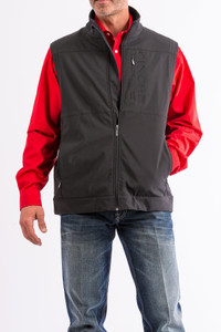 Cinch Men's Black Concealed Carry Bonded Vest Cinch Men's Black Concealed Carry Bonded Vest