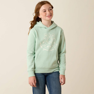 Ariat Girl's Silt Green Make Your Own Luck Hoodie