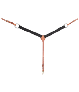 Martin Saddlery 2" Black Mohair Fiber Breastcollar