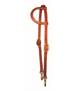 Harness Leather One Ear Quick Change Headstall