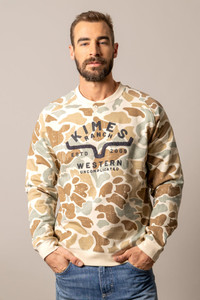 Kimes Ranch Men's Desert Camo Reeves Pullover