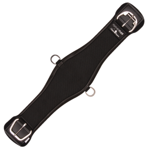 Classic Equine Black Featherflex Roper Cinch Classic Equine Black Featherflex Roper Cinch