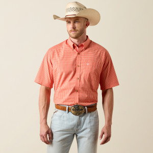 Ariat Men's Paprika Nicolas Pro Short Sleeve Shirt
