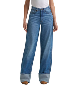 Wrangler Women's Retro® Bailey High Rise Milena Wide Leg Cuffed Jean