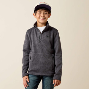Ariat Boy's Iron Gate Caldwell 1/4 Zip Sweater