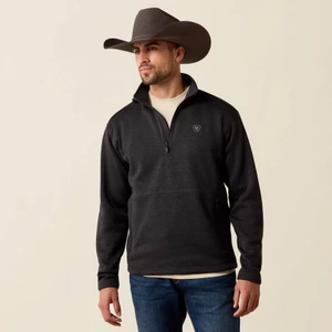 Ariat Men's Midnight Navy Caldwell 1/4 Zip Sweater