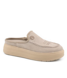 Roper Women's Beige Western Sport Mules