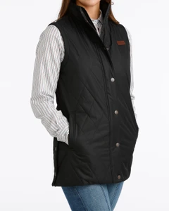 Cinch Women's Black Barn Vest