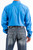 Cinch Men's Solid Blue Classic Fit Button Down Western Shirt
