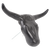 Classic Black Steer Head