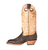 Hondo Boots Men's Brown Nubuck Bullhide Western Boots