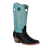 Corral Women's Black/Blue Embroidery Pull Holes Square Toe Boots