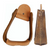 Rawhide Covered 3" Slope Roper Stirrup