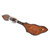 Martin Rancher Spur Straps with Dyed Edge and Desert Flower Tooling Martin Rancher Spur Straps with Dyed Edge and Desert Flower Tooling