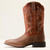 Ariat Men's Vintage Oak Rustic Orange Sport Rider Cowboy Boot