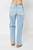 Judy Blue Sara High Rise Rigid Magic 90's Distressed Straight Jean Judy Blue Sara High Rise Rigid Magic 90's Distressed Straight Jean