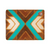 Hooey "Montezuma" Brown/Turquoise Front Pocket Bifold Wallet Hooey "Montezuma" Brown/Turquoise Front Pocket Bifold Wallet