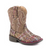Roper Toddler Brown Southwest Glitter Vamp Boot